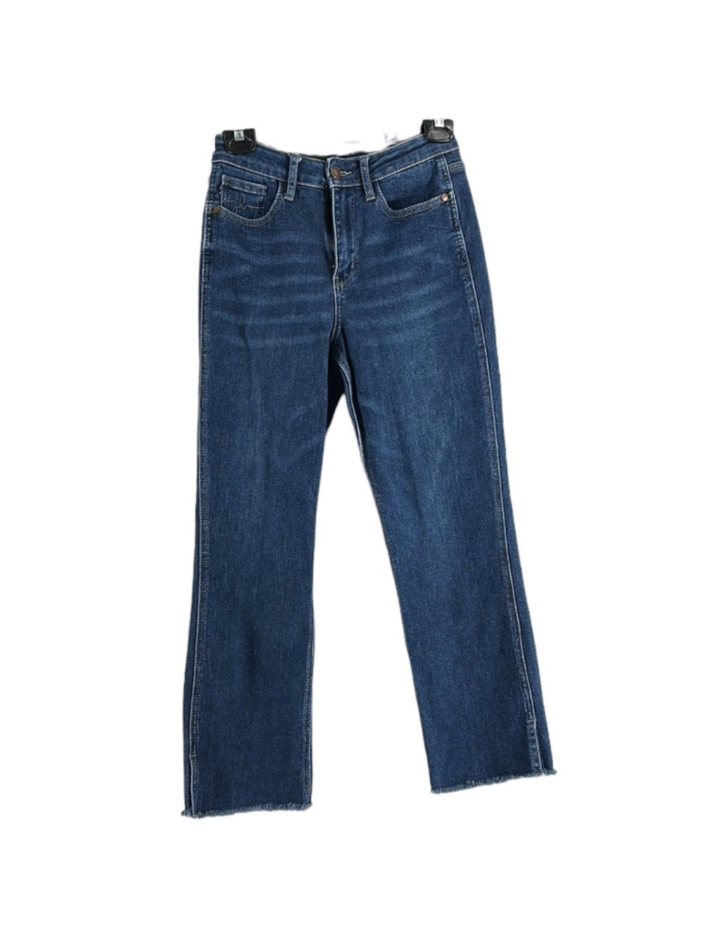 Judy Blue cropped straight jeans stretch comfort summer nautical coastal sz 26